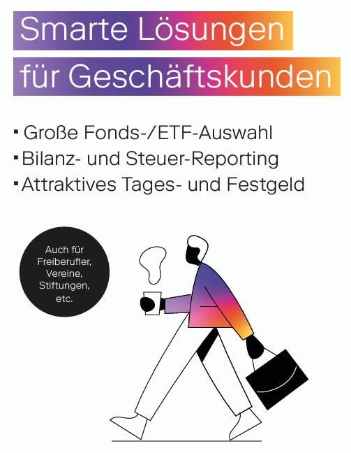 Business Lsungen fr Geschftskunden, Stiftungen, Vereine, Freiberufler