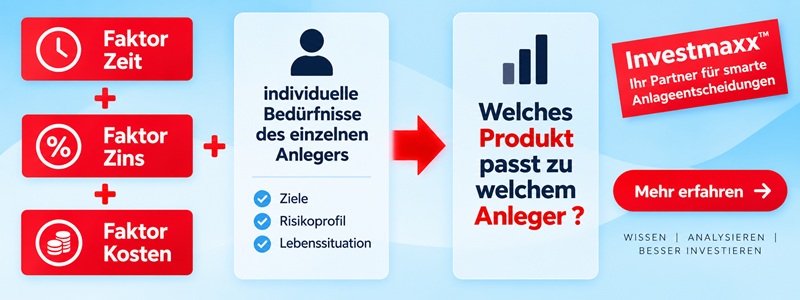 Produktauswahl und Zeitpunkt der Fondsanlage entscheidend