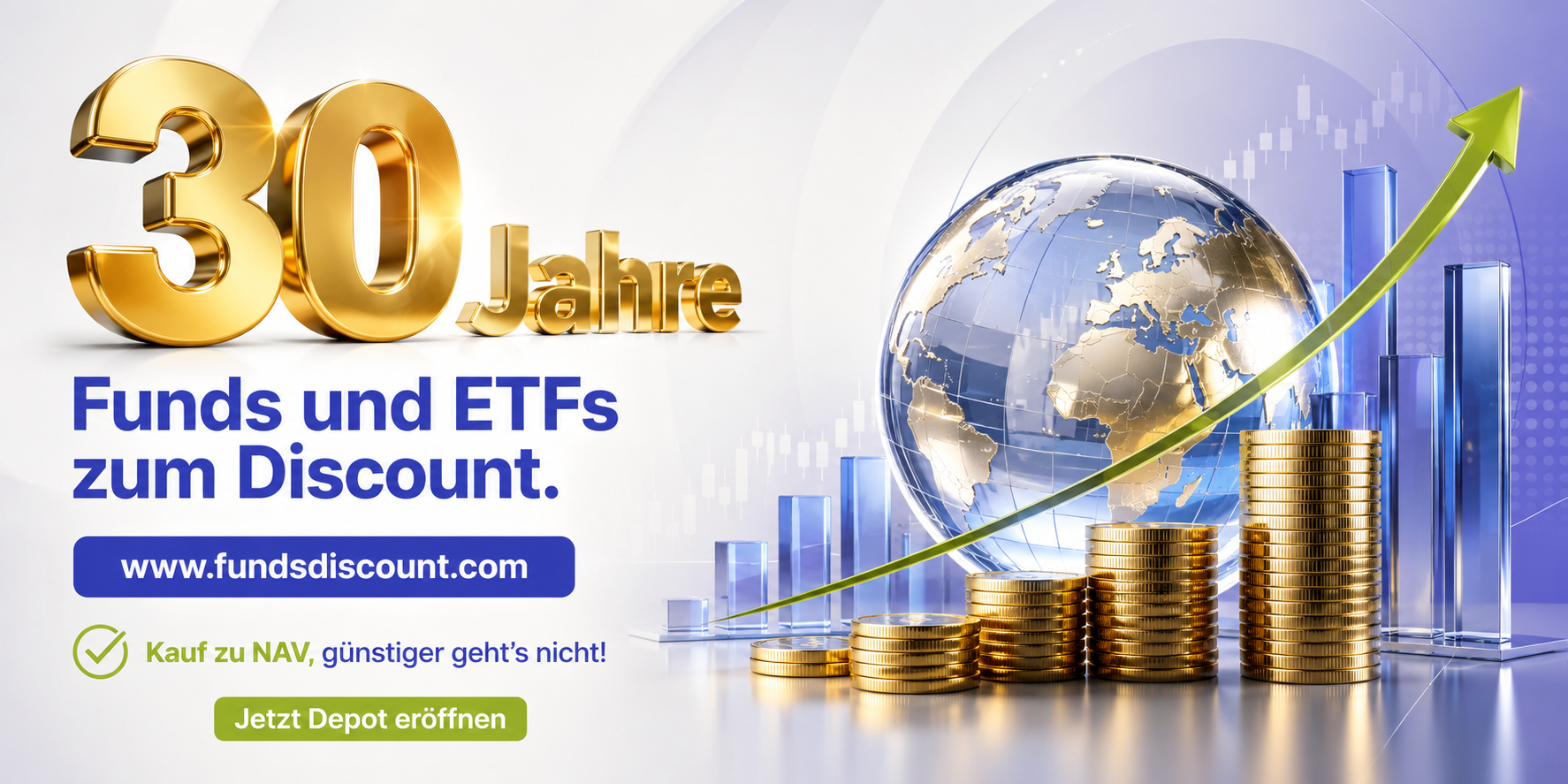 Funds Discount Plattform - Die beste M�glichkeit ETFs + Funds zu handeln