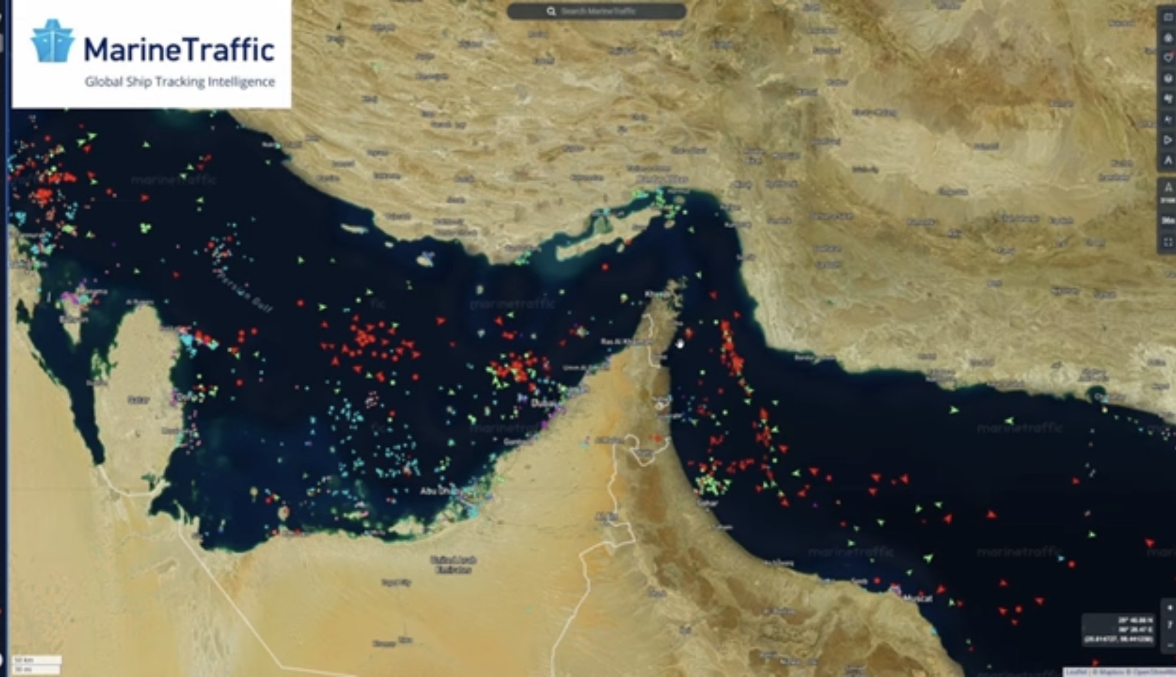 Risiko bleibt die Stra�e von Hormus