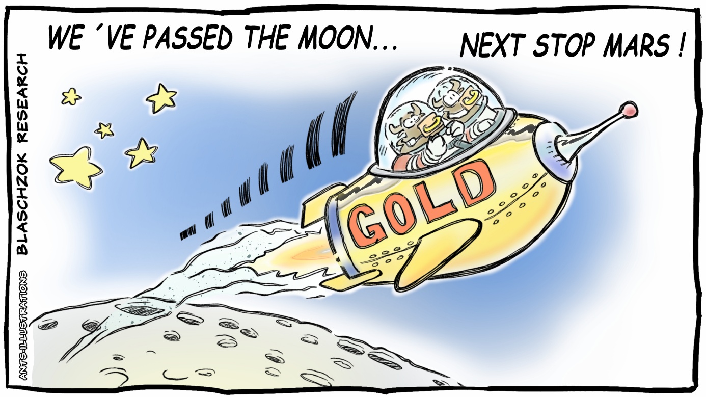 Goldmarkt war gestern – die Goldbugs sind bereits auf dem Weg zum Mars Goldmarkt war gestern – die Goldbugs sind bereits auf dem Weg zum Mars