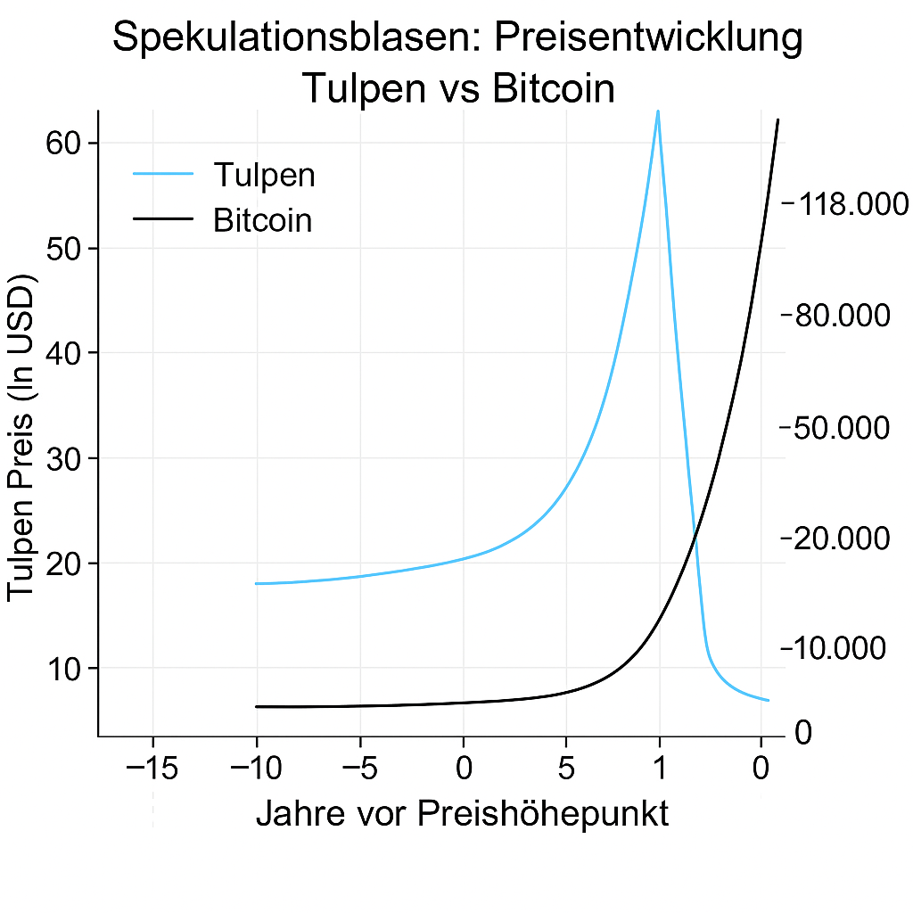 Spekulationsblasen Bitcoin vs. Tulpen Spekulationsblasen Bitcoin vs. Tulpen
